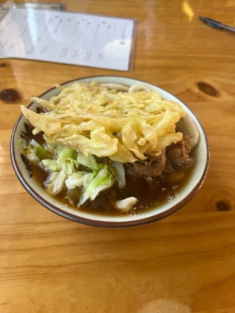 山梨県甲府市の「うどん屋 源さん」！